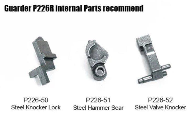 Load image into Gallery viewer, Guarder Steel Valve Knocker For MARUI P226R #P226-52