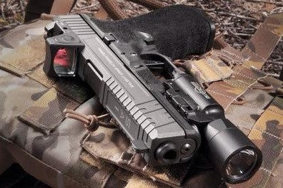 Load image into Gallery viewer, Prime S-Style "Ludus Costa" RMR Slide Set For Marui G17 GBB series - Titanium Gray (Without Rd sight)