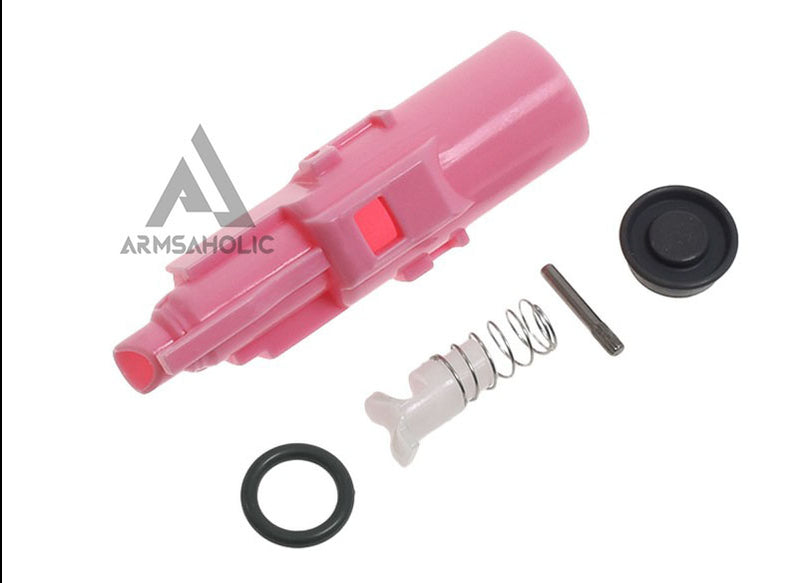 Load image into Gallery viewer, COWCOW Tech PinkMood Enhanced Loading Nozzle Set for HI-CAPA 1911 GBB #CCT-TMHC-106 Pink