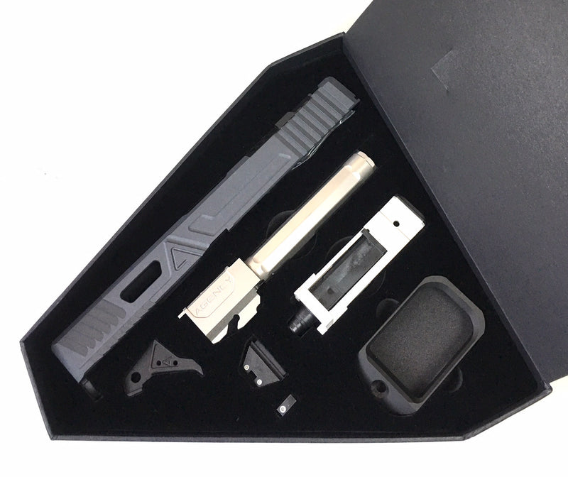 Load image into Gallery viewer, RWA - Agency Arms Urban Combat Pistol Set Cerakote Agency Grey Limited Edition