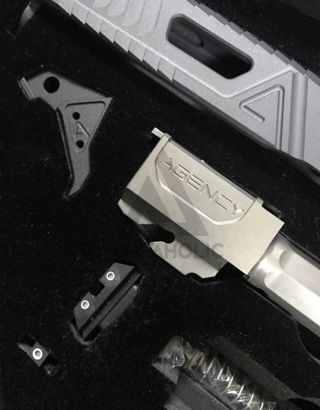 Load image into Gallery viewer, RWA Agency Arms Legacy Slide Set (Cerakote Agency Grey)