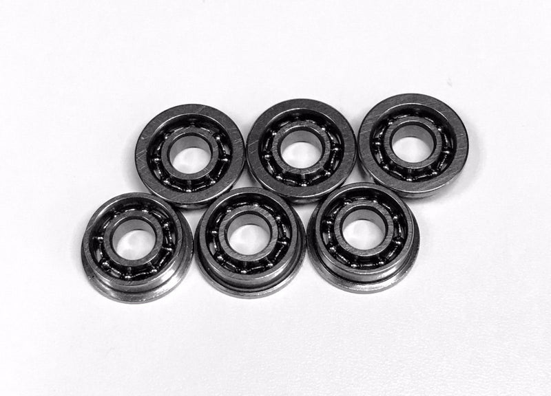 Load image into Gallery viewer, SHS Airsoft Full Steel 7mm ball bearing bushing 6pcs AEG
