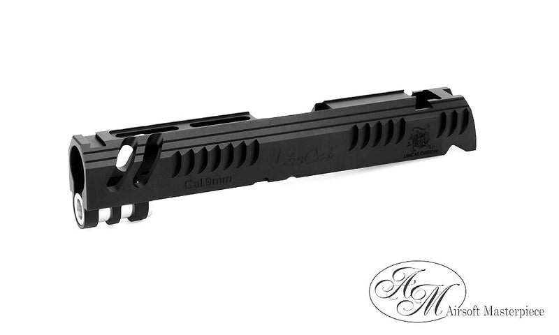 Load image into Gallery viewer, Airsoft Masterpiece " LimCat BattleCat " Slide for Hi-CAPA 4.3 - BLACK