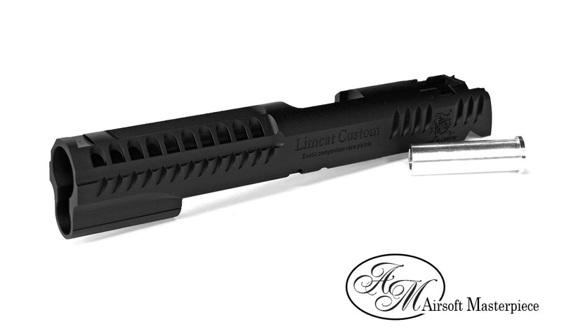 Load image into Gallery viewer, Airsoft Masterpiece LimCat Custom Standard Slide for Hi-CAPA / 1911 Black