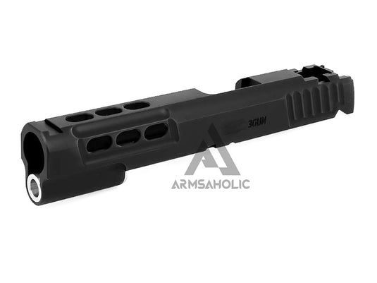 Airsoft Masterpiece STI DVC 3Gun Standard Slide for Hi-CAPA/1911 (Black)