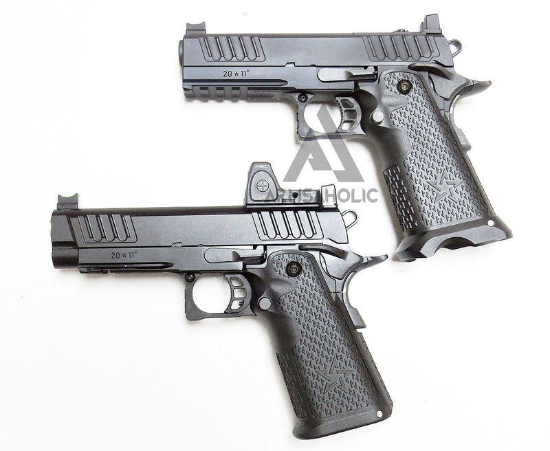 Load image into Gallery viewer, Nova CNC STI Staccato-P DPO 4.4 inch RMR version for Tokyo Marui Hi-capa Airsoft GBB series