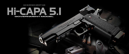 Tokyo Marui HI-CAPA 5.1 Gas Blowback Pistol (Black)