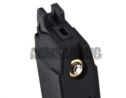 WE 25rd Full Metal Gas Magazine for G17 GBB (Black) Airsoft