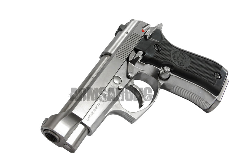 Load image into Gallery viewer, WE Full Metal M84 GBB Airsoft Pistol - Silver