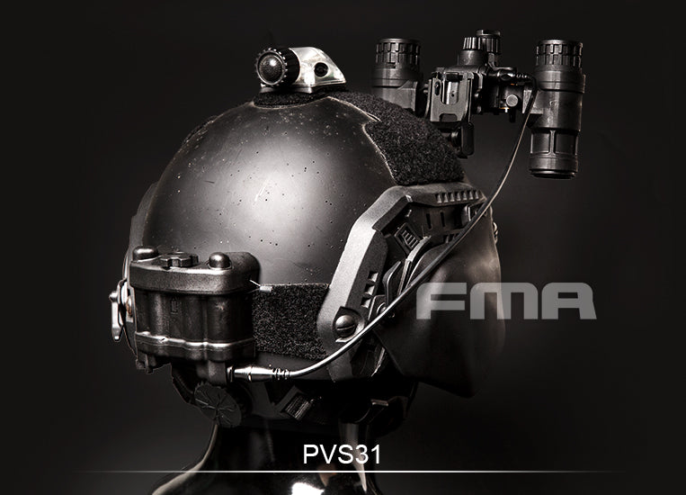 Load image into Gallery viewer, FMA PVS 31 Night Vision Goggles Dummy set-Black