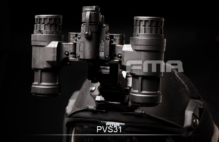 Load image into Gallery viewer, FMA PVS 31 Night Vision Goggles Dummy set-Black