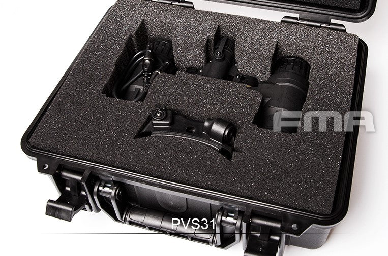Load image into Gallery viewer, FMA PVS 31 Night Vision Goggles Dummy set-Black