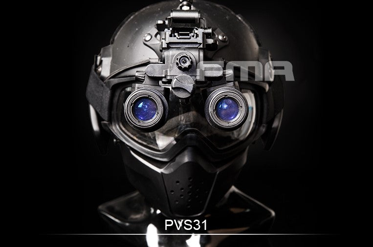 Load image into Gallery viewer, FMA PVS 31 Night Vision Goggles Dummy set-Black