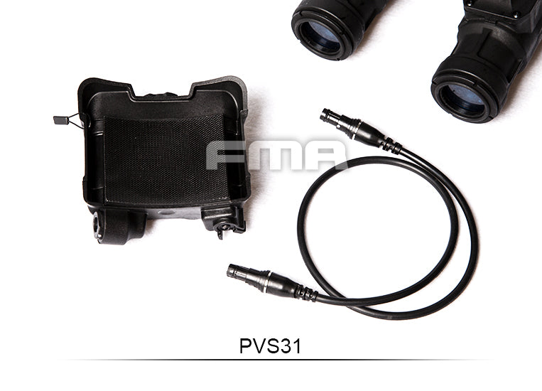 Load image into Gallery viewer, FMA PVS 31 Night Vision Goggles Dummy set-Black