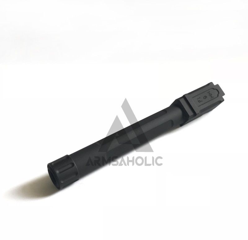 Load image into Gallery viewer, 5KU Fl Threaded Barrel for TM Marui G17 (-14mm CCW) Black #GB-450
