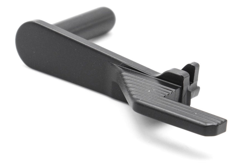 Load image into Gallery viewer, 5KU Stainless Steel Extended Slide Stop (Type 2) For Tokyo Marui Hi-Capa GBB (Black) #GB-503-BK