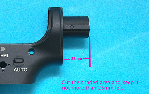 Load image into Gallery viewer, G&P M4A1 6 Position Sliding Buttstock (Black) (New Mode) - GP-GP379