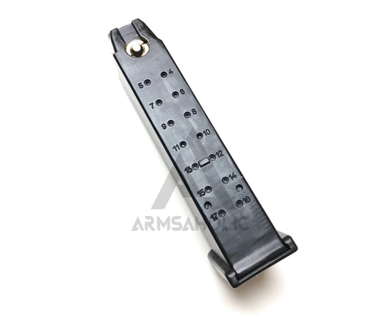 Full Metal 24rd Magazine for ARMY R17 / MARUI G17 GBB Airsoft