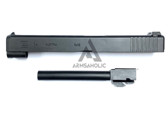 TOKYO MARUI (TM) Original Slide Set for G34 Series GBB - Black