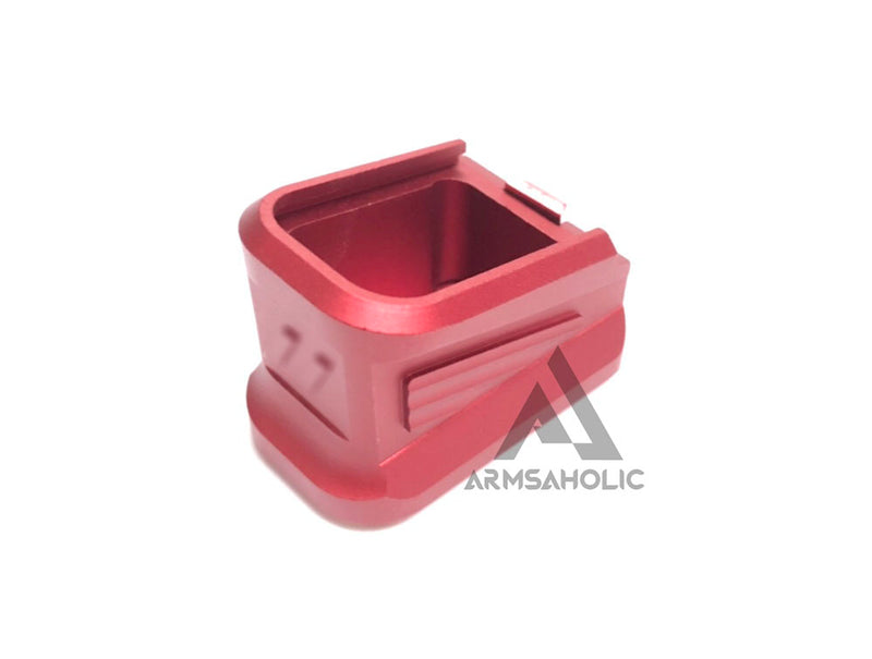 Load image into Gallery viewer, 5KU Z-Style Magazine BasePad for G17/18C/22/34 GBB - Red #GB-445-RD