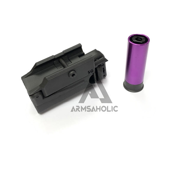 Load image into Gallery viewer, Show Guns SG Tactical 20mm Grenade Launcher (Black) with 1pc 20mm Gas Shotgun Shell