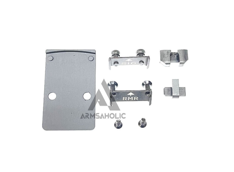 Load image into Gallery viewer, NOVA CNC Aluminum P320 XCarry Spectre Slide Set For Umarex SIG M18 GBB Series - Titanium grey