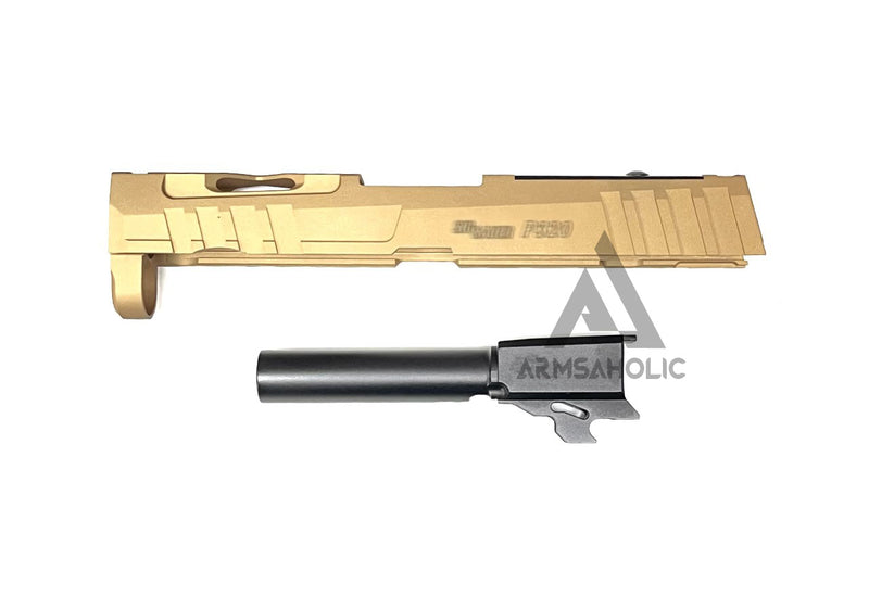 Load image into Gallery viewer, NOVA CNC Aluminum P320 XCarry Spectre Slide Set For Umarex SIG M18 GBB Series - Desert Sand