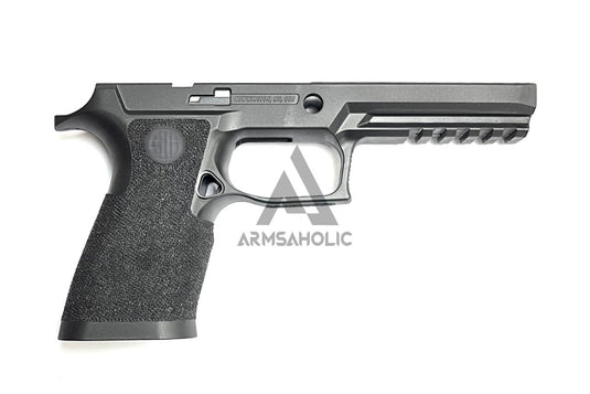 ArmsAholic Custom A-Style T-Series Carry Full Size Lower Frame For VFC M17/M18/P320 Airsoft GBB Black