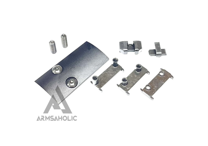 Load image into Gallery viewer, NOVA CNC Aluminum P320 Spectre Comp Slide Set For SIG AIR M17/ M18 GBB Series - Grey