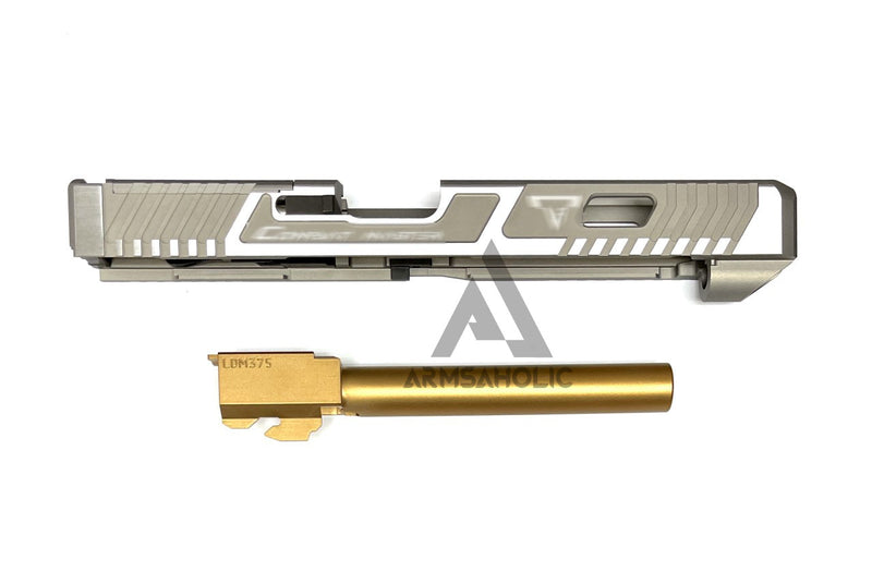 Load image into Gallery viewer, Nova - T-Style 34 MOS RMR CNC Aluminum Slide Set for Marui G17/34 GBB Tactical Shiny Silver