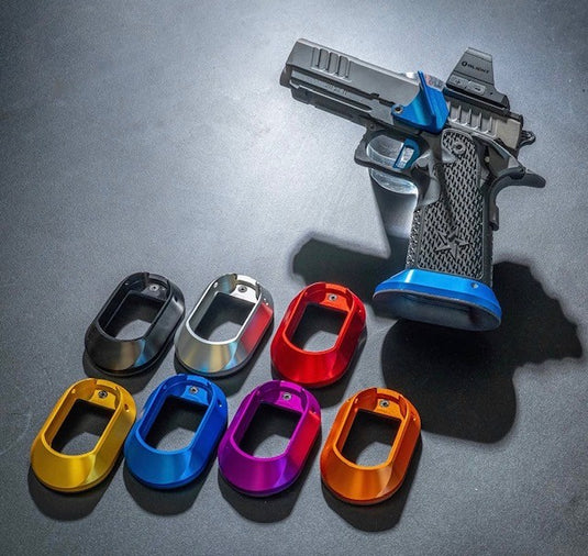 Revanchist Airsoft Aluminum Daw Style XL Magwell for Hicapa Plastic Grip RA_10564 - 10570