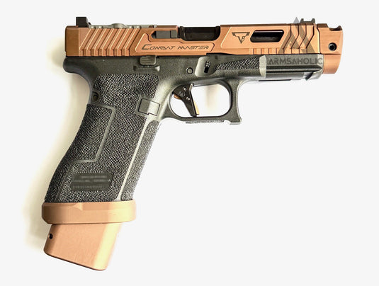 Bomber T-style Combat Master XR G45 RMR slide set for Marui G17/G19 Gen5 GBB Airsoft ( Official version )