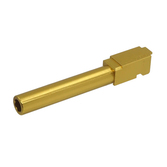 5KU Aluminum Outer Barrel for Marui G17 / G18 GBB Pistol - Gold ( GB-426-G )