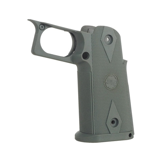 5KU STI戰術風格尼龍纖維握把，適用於Marui Hi-Capa瓦斯手槍 - 黑色