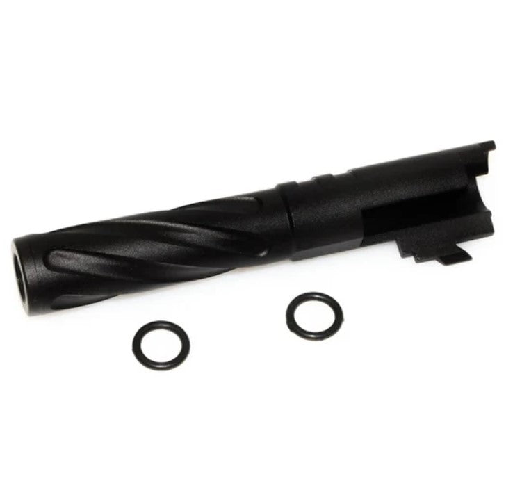 Load image into Gallery viewer, 5KU Tornado Aluminum Threaded Outer Barrel for TM Marui 4.3 Hi-Capa (+11mm CW) GB-523
