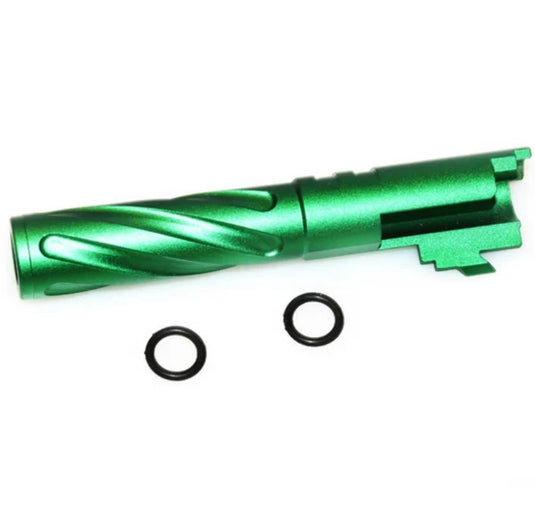 5KU Tornado Aluminum Threaded Outer Barrel for TM Marui 4.3 Hi-Capa (+11mm CW) GB-523