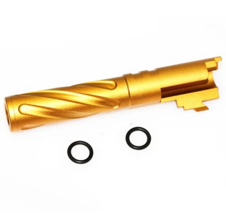 Load image into Gallery viewer, 5KU Tornado Aluminum Threaded Outer Barrel for TM Marui 4.3 Hi-Capa (+11mm CW) GB-523
