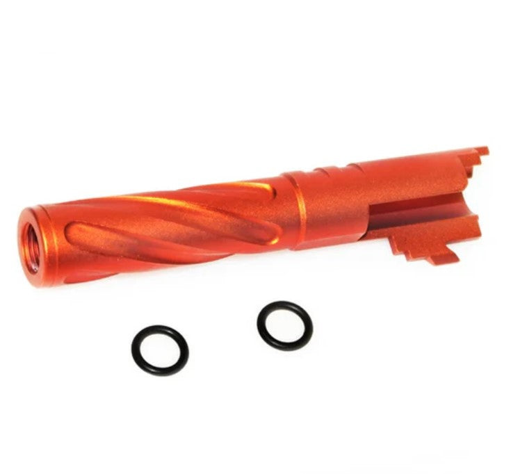 Load image into Gallery viewer, 5KU Tornado Aluminum Threaded Outer Barrel for TM Marui 4.3 Hi-Capa (+11mm CW) GB-523
