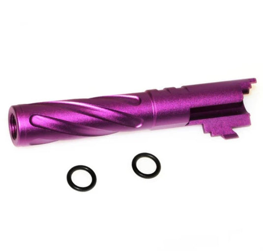 5KU Tornado Aluminum Threaded Outer Barrel for TM Marui 4.3 Hi-Capa (+11mm CW) GB-523