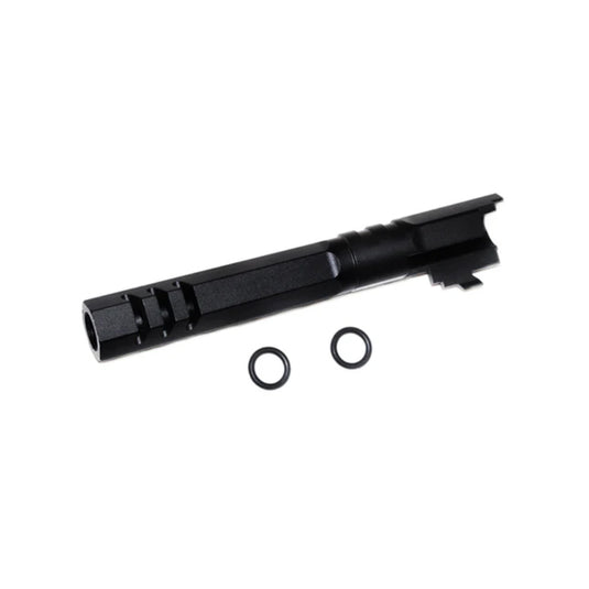 5KU 5.1 Inch Aluminum Hex Threaded Outer Barrel for Marui Hi-Capa Airsoft