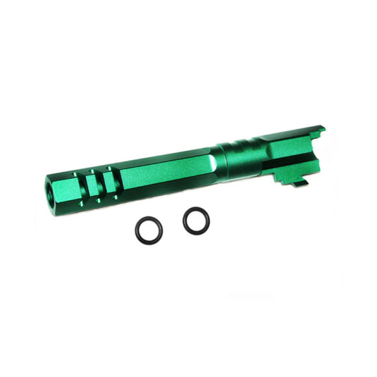 5KU 5.1 Inch Aluminum Hex Threaded Outer Barrel for Marui Hi-Capa Airsoft