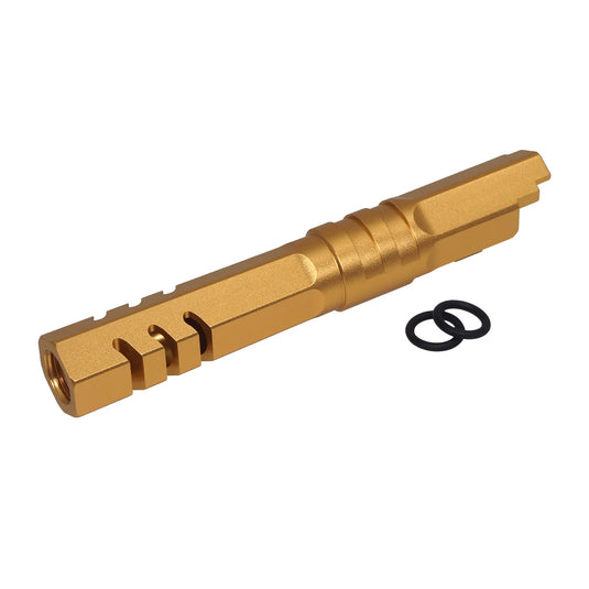 5KU 4.3 Inch Aluminum Hex Threaded Outer Barrel for Marui Hi-Capa Airsoft