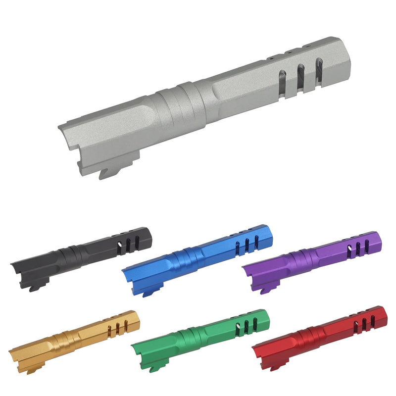 Load image into Gallery viewer, 5KU 4.3 Inch Aluminum Hex Threaded Outer Barrel for Marui Hi-Capa Airsoft #GB-550
