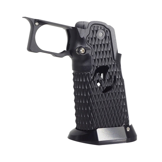 Poignée CNC en aluminium 5KU Type.8 pour Marui Hi-Capa GBB Airsoft ( 5KU-GB-590 )