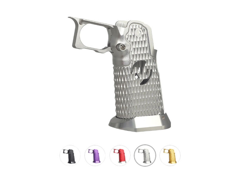 Chargez l'image dans la visionneuse de la galerie, Poignée CNC en aluminium 5KU Type.8 pour Marui Hi-Capa GBB Airsoft ( 5KU-GB-590 )
