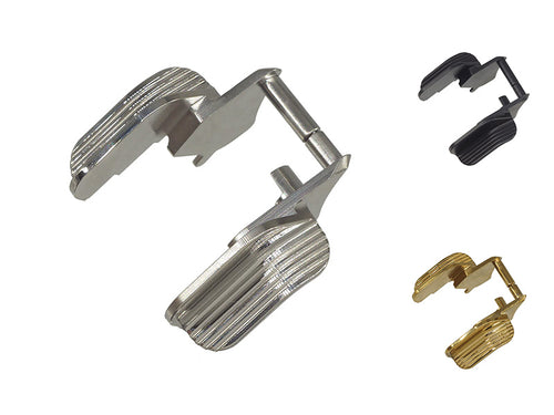 5KU Stainless Shielded Thumb Safety-Ambi for Marui Hi-Capa GBB Airsoft #5KU-GB-594