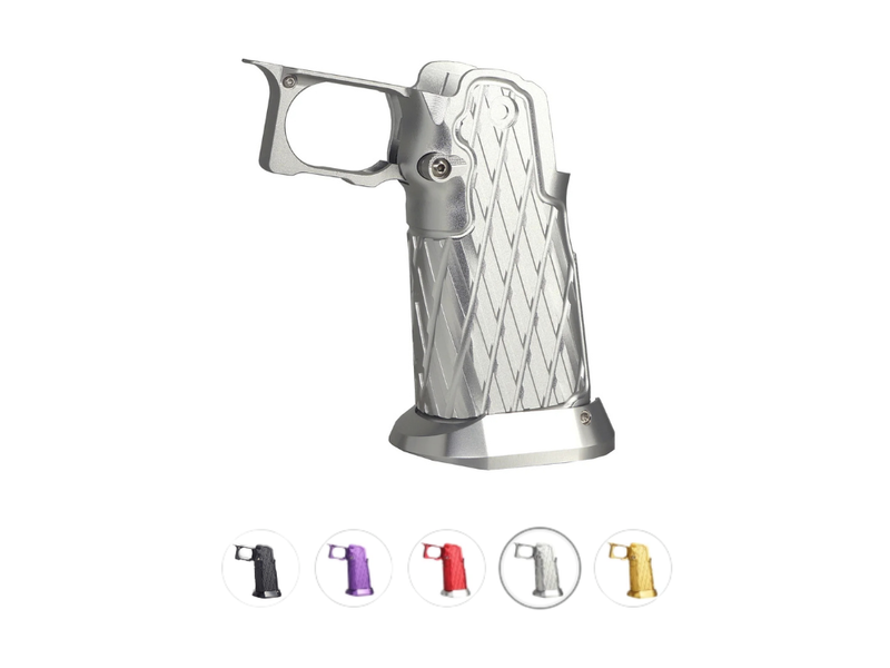Chargez l'image dans la visionneuse de la galerie, Poignée CNC en aluminium 5KU Type.8 pour Marui Hi-Capa GBB Airsoft ( 5KU-GB-590 )
