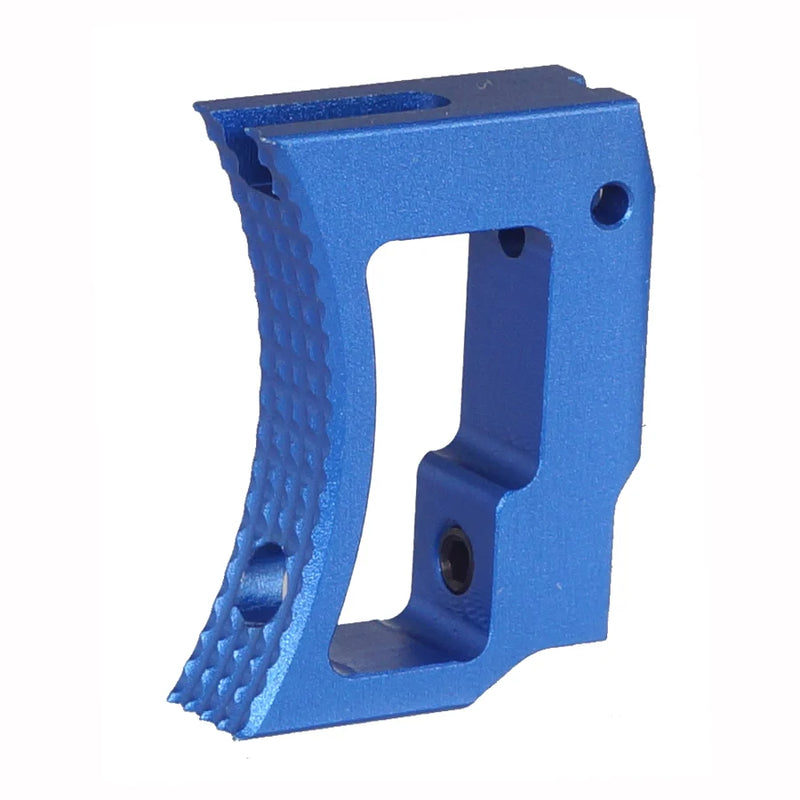 Load image into Gallery viewer, 5KU Aluminum Long Curved Adjustable Trigger for Marui Hi-Capa GBB #GB-637
