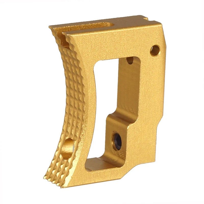 Load image into Gallery viewer, 5KU Aluminum Long Curved Adjustable Trigger for Marui Hi-Capa GBB #GB-637
