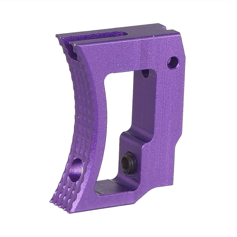 Load image into Gallery viewer, 5KU Aluminum Long Curved Adjustable Trigger for Marui Hi-Capa GBB #GB-637
